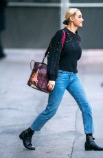 BRIE LARSON Leaves Jimmy Kimmel Live in Los Angeles 12/17/2019