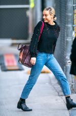 BRIE LARSON Leaves Jimmy Kimmel Live in Los Angeles 12/17/2019