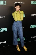 BRIGETTE LUNDY-PAINE at Bombshell Premiere in New York 12/16/2019