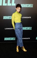 BRIGETTE LUNDY-PAINE at Bombshell Premiere in New York 12/16/2019