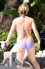 BRITNEY SPEARS in Bikini at a Pool in Miami 12/01/2019