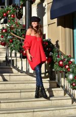 BROOKE BURKE at Stars Shop Small for Weho on Small Business Saturday in West Hollywood 11/30/2019