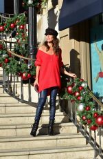 BROOKE BURKE at Stars Shop Small for Weho on Small Business Saturday in West Hollywood 11/30/2019