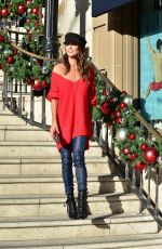 BROOKE BURKE at Stars Shop Small for Weho on Small Business Saturday in West Hollywood 11/30/2019