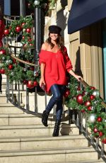 BROOKE BURKE at Stars Shop Small for Weho on Small Business Saturday in West Hollywood 11/30/2019