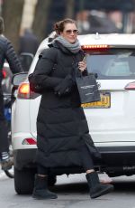 BROOKE SHIELDS Out Shopping in New York 12/18/2019