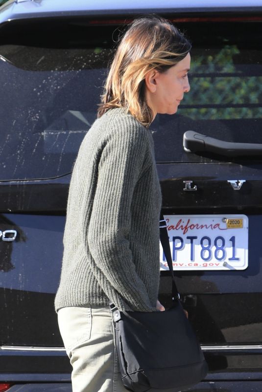 CALISTA FLOCKHART Out Shopping in West Hollywood 12/16/2019