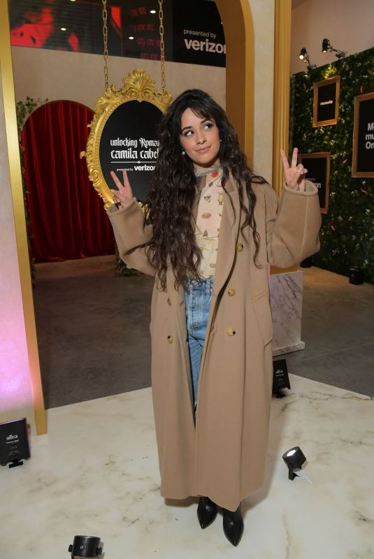 CAMILA CABELLO and Verizon Host Pop-up and Q&A in Los Angeles 12/06/2019