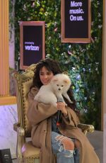 CAMILA CABELLO and Verizon Host Pop-up and Q&A in Los Angeles 12/06/2019