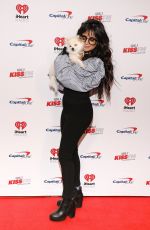 CAMILA CABELLO at 106.1 Kiss FM Jingle Ball at Dickies Arena in Dallas 12/03/2019