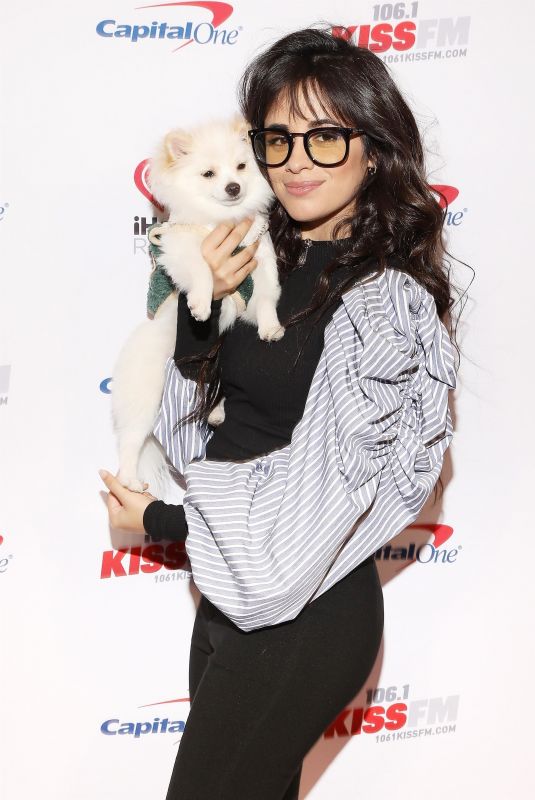 CAMILA CABELLO at 106.1 Kiss FM Jingle Ball at Dickies Arena in Dallas 12/03/2019