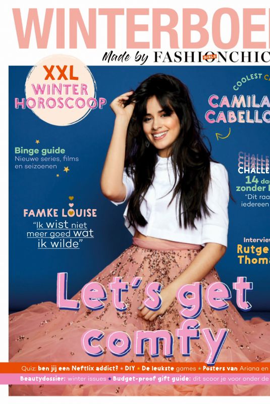 CAMILA CABELLO in FashionChick Girls Magazine, December 2019