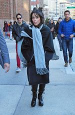 CAMILA CABELLO Leaves Z100 Studios in New York 12/12/2019