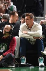 CAMILLE KOSTEK at Denver Nuggets vs Boston Celtics Game in Boston 12/06/2019