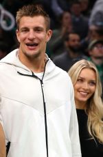 CAMILLE KOSTEK at Denver Nuggets vs Boston Celtics Game in Boston 12/06/2019