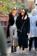 CARA DELEVINGNE and ASHLEY BENSON Out at Disneyland 12/24/2019