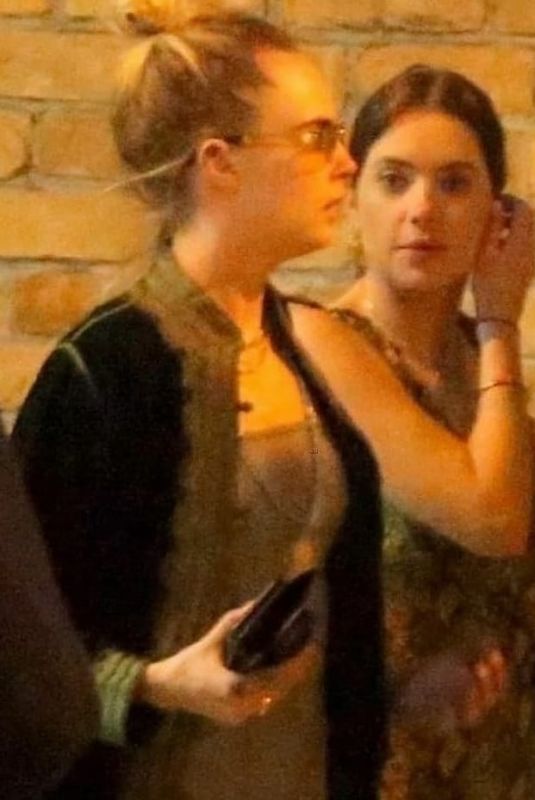 CARA DELEVINGNE and ASHLEY BENSON Out in Rio De Janeiro 12/30/2019