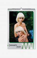 CARA DELEVINGNE and KENDALL JENNER- Chaos 2020 Calendar