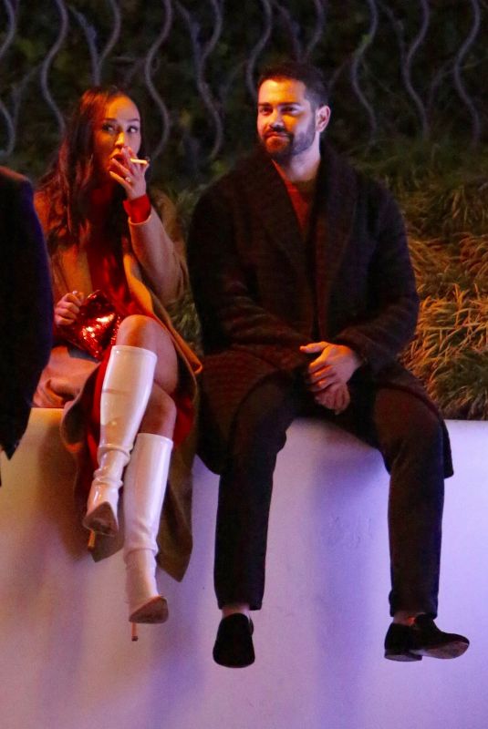 CARA SANTANA and Jesse Metcalfe at Seth Macfarlane