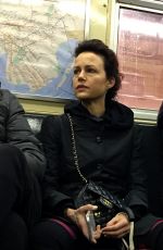CARLA GUGINO Out in New York 12/30/2019