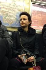 CARLA GUGINO Out in New York 12/30/2019