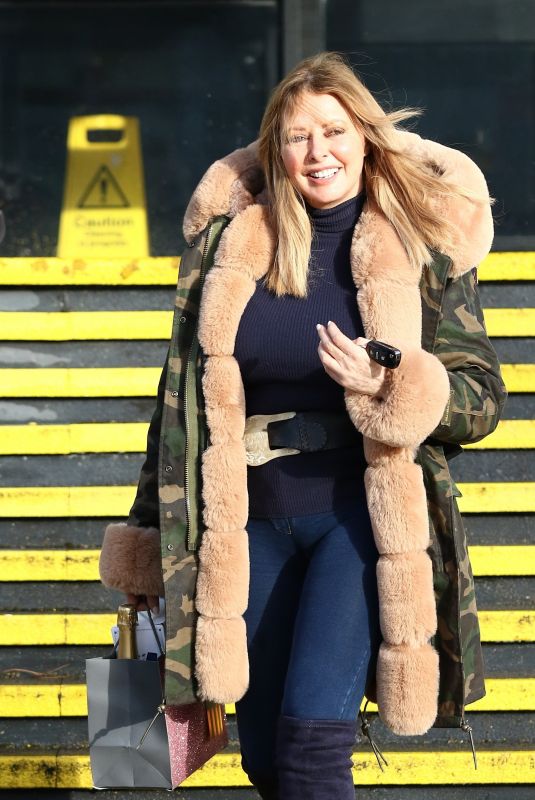 CAROL VORDERMAN Leaves BBC Radio Wales in Cardiff 06/30/2019