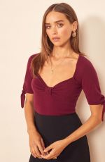 CAROLINA SANCHEZ for Reformation Winter 2019/2020 Collection