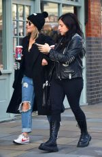 CAROLINE FLACK Out Shopping in London 12/24/2019