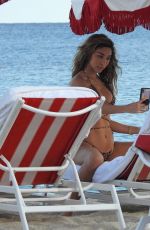 CHANTEL JEFFRIES at a Beach in Miami 12/04/2019