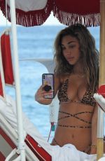 CHANTEL JEFFRIES at a Beach in Miami 12/04/2019