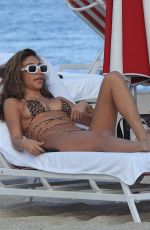 CHANTEL JEFFRIES at a Beach in Miami 12/04/2019