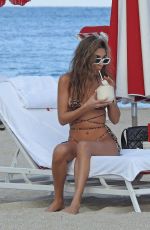 CHANTEL JEFFRIES at a Beach in Miami 12/04/2019