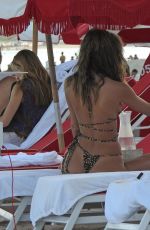 CHANTEL JEFFRIES at a Beach in Miami 12/04/2019