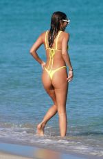 CHANTEL JEFFRIES in Bikini in Miami Beach 12/02/2019