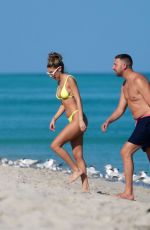 CHANTEL JEFFRIES in Bikini in Miami Beach 12/02/2019