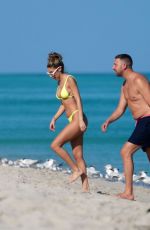 CHANTEL JEFFRIES in Bikini in Miami Beach 12/02/2019