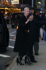 CHARLIZE THERON Arrives at Good Morning America in New York 12/16/2019
