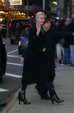 CHARLIZE THERON Arrives at Good Morning America in New York 12/16/2019