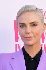 CHARLIZE THERON at The Hollywood Reporetr