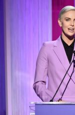 CHARLIZE THERON at The Hollywood Reporetr