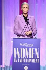 CHARLIZE THERON at The Hollywood Reporetr