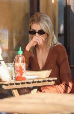 CHARLOTTE MCKINNEY Out for Lunch in Los Angeles 12/12/2019