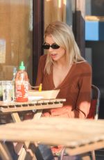 CHARLOTTE MCKINNEY Out for Lunch in Los Angeles 12/12/2019