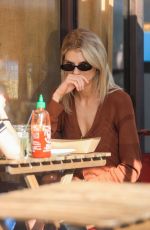 CHARLOTTE MCKINNEY Out for Lunch in Los Angeles 12/12/2019