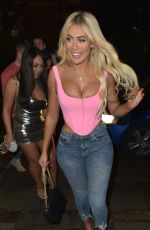 CHLE FERRY, CHARLOTTE CROSBY and SOPHIE KASAEI Night Out in Newcastle 12/22/2019