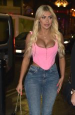 CHLE FERRY, CHARLOTTE CROSBY and SOPHIE KASAEI Night Out in Newcastle 12/22/2019