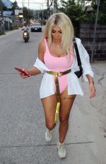 CHLOE FERRY Heading to Full Moon Party in Thailand 12/31/2019