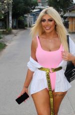 CHLOE FERRY Heading to Full Moon Party in Thailand 12/31/2019