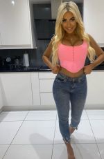 CHLOE FERRY Night Out in Newcastle 12/22/2019