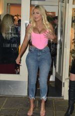 CHLOE FERRY Night Out in Newcastle 12/22/2019